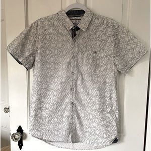 Men’s short sleeve button down shirt {MBX}